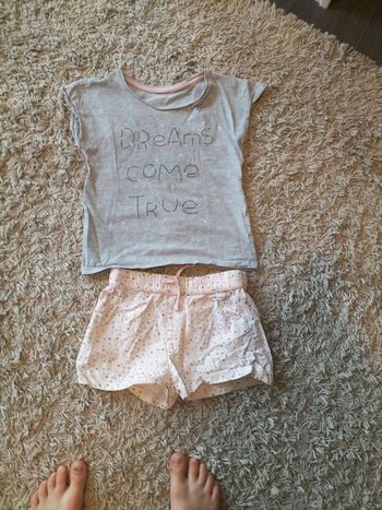 Pyjama short fille