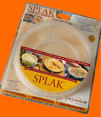 Lot de deux couvre-plats extensibles