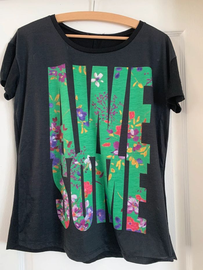 T-shirt Jennyfer noir L