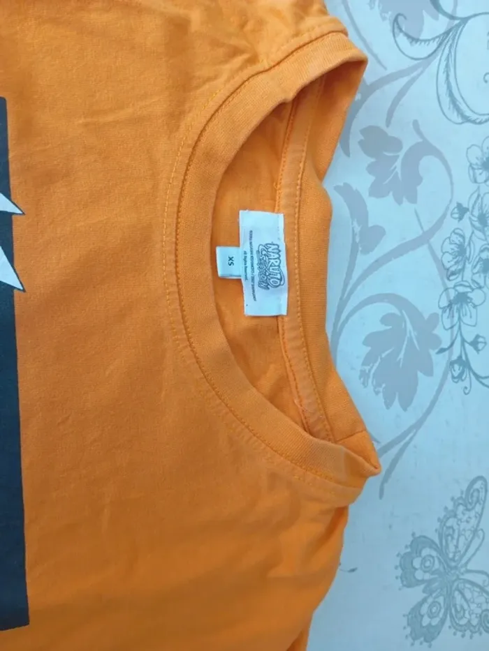 T shirt Orange Naruto Shippuden t xs - photo numéro 3
