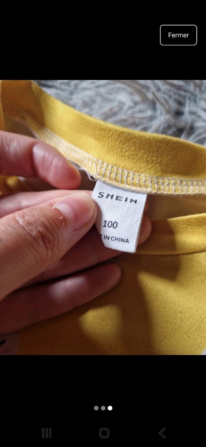 Ensemble pyjama Shein 100cm - photo numéro 3