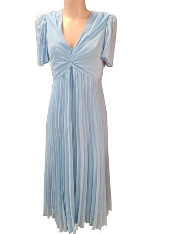 Robe plissée asos design