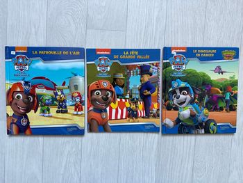 Lot 3 livres Pat Patrouille 