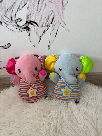 Lot de 2 éléphanteau dodo Vtech