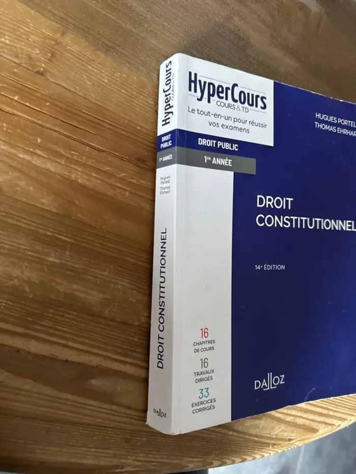 Livre droit constitutionnel, 14e édition - photo numéro 2