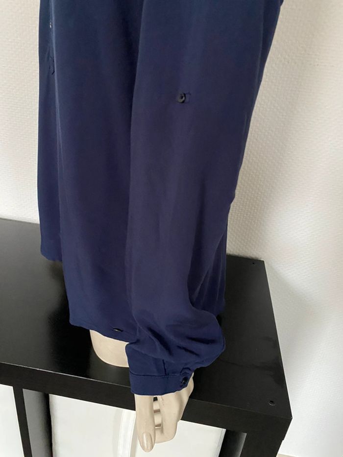 Chemise bleu marine Esprit 🌸 taille 38 - photo numéro 4