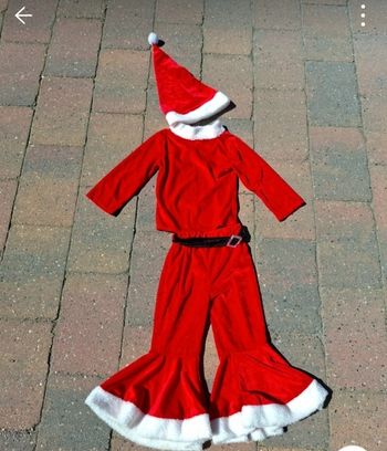 Ensemble de Noël pattes d'elephant