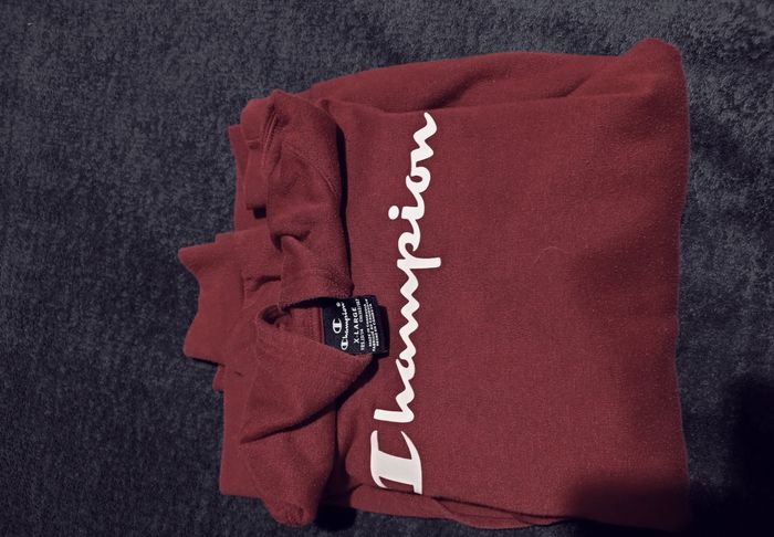 Sweat Champion bordeaux X large - photo numéro 5