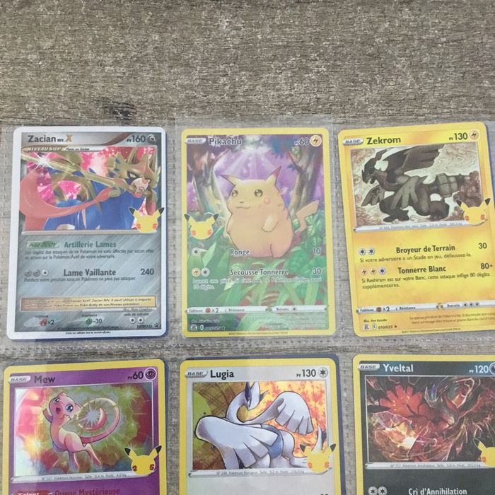 Cartes Pokémon célébrations . - photo numéro 3