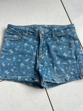 Short en jean Minnie