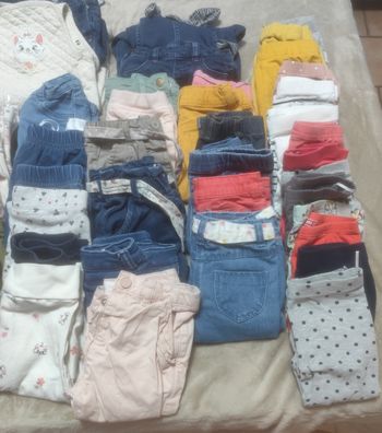 Lots pantalon 9-12 mois