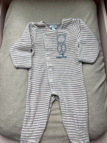Barboteuse pyjama 12 mois Obaïbi