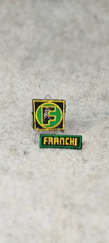 🍄 Patchs écussons Franchi 4cm