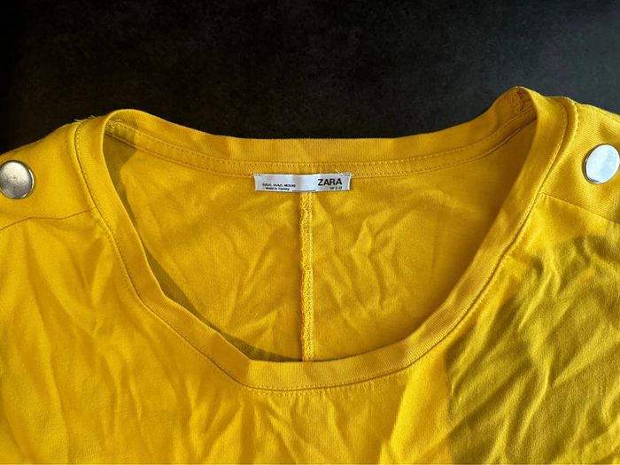 T-shirt long Zara - photo numéro 4