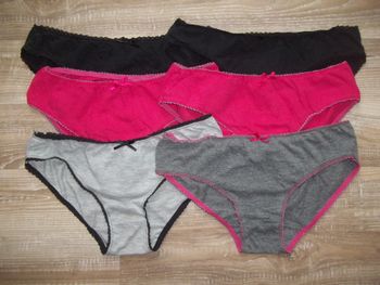 Lot 6 culottes unies