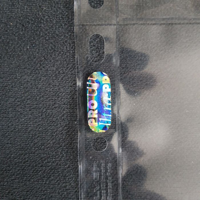 Lot de 10 feuilles de rangement de cartes pour classeur - photo numéro 2