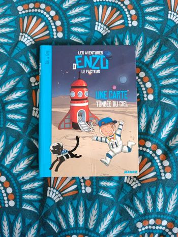 Livre " les aventures d'Enzo le facteur"