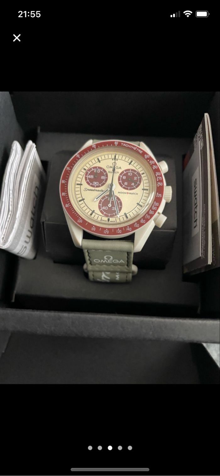 Montre Omega X swatch moonswatch mission to Pluto - photo numéro 3