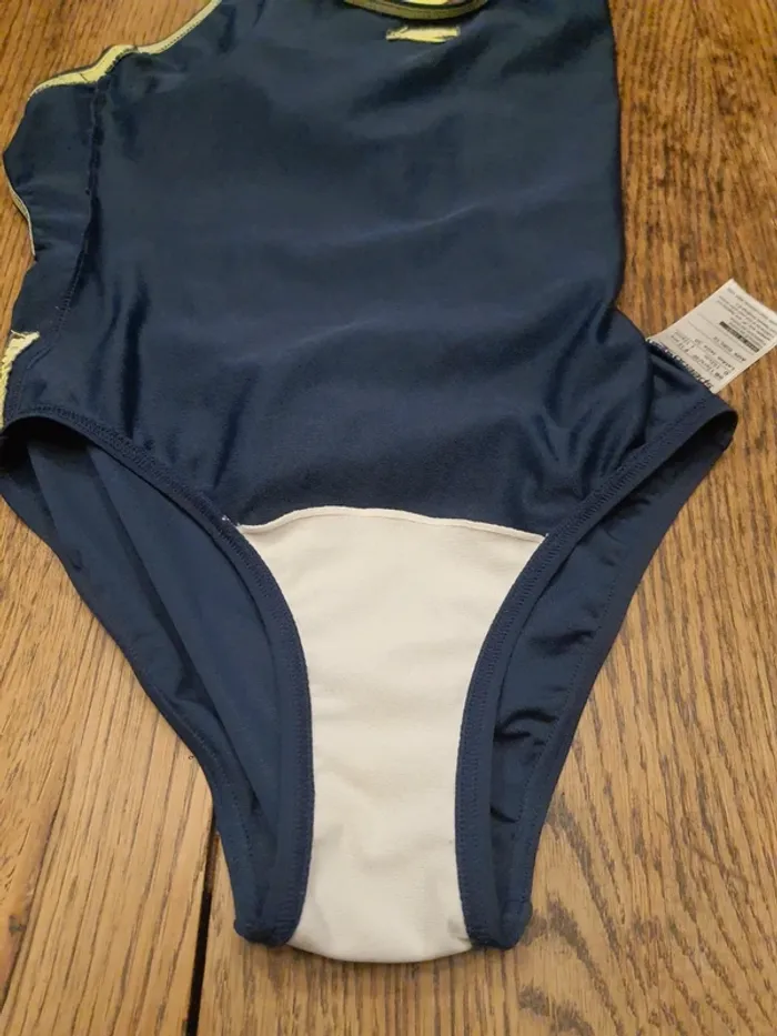 Maillot de bain Speedo marine/jaune fr 12ans - photo numéro 14