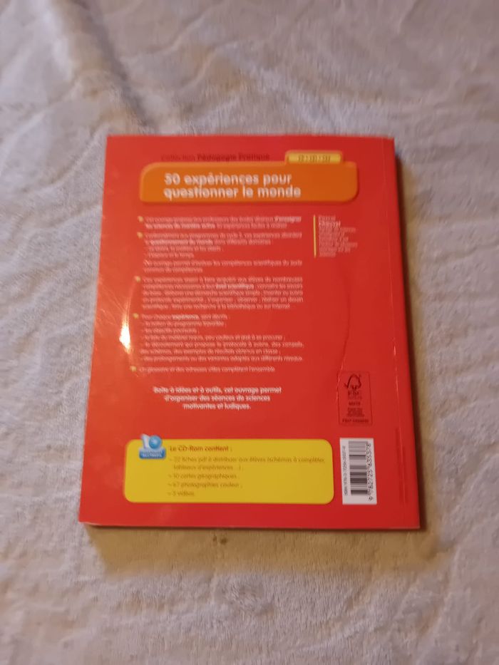50 expériences pour questionner le monde (+CD-Rom) CP, CE1, CE2 - Cycle 2 Bon état - photo numéro 7