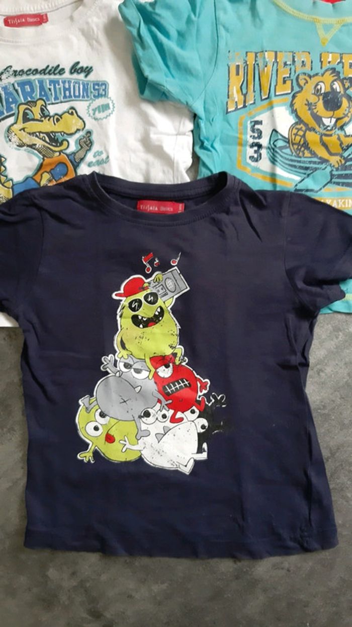 3 t-shirts garçon - photo numéro 2