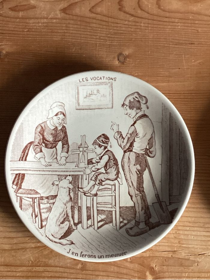 6 Assiettes a dessert ou fromage - photo numéro 5