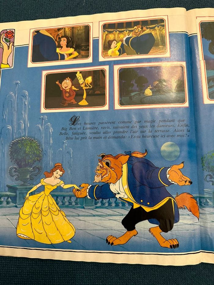 Album Panini complet Disney La Belle et la Bête stickers autocollants collection livre - photo numéro 12