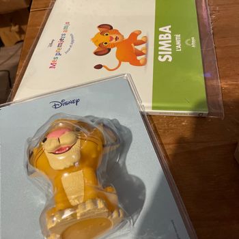 Livre figurine simba