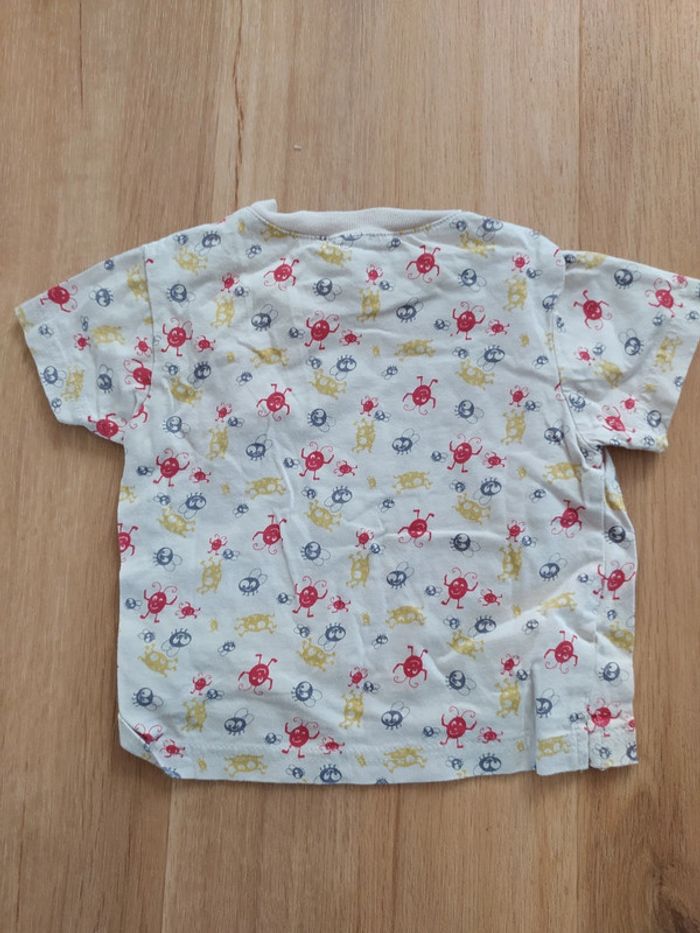 T-shirt 18 mois petits monstres - photo numéro 3