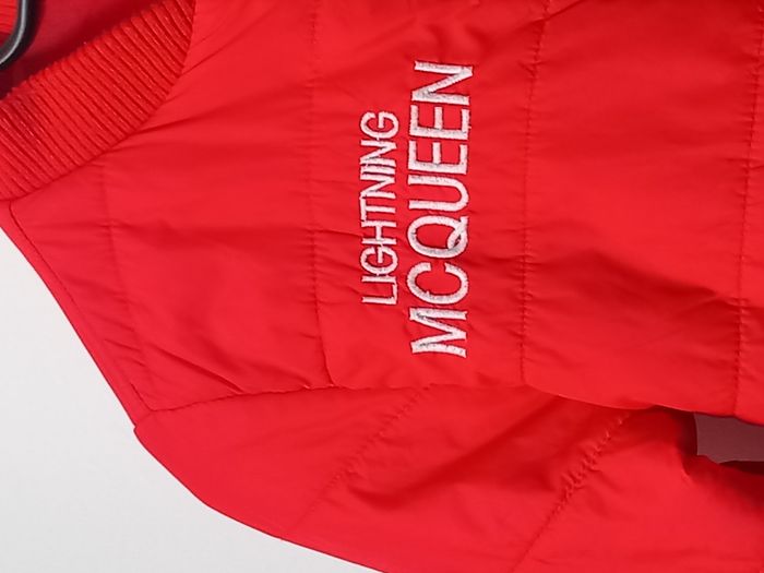 Blouson garçon rouge DISNEY PIXAR / CARS Taille 7/8 ans en bon état - photo numéro 3