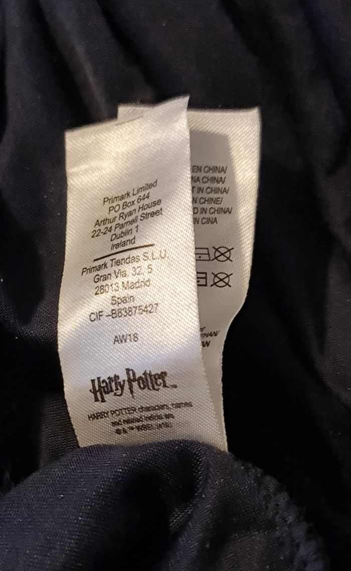 Peignoir Harrys Potter en panne de velours - photo numéro 5