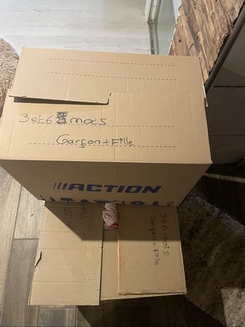 Vend vêtements bébé 3-6 mois