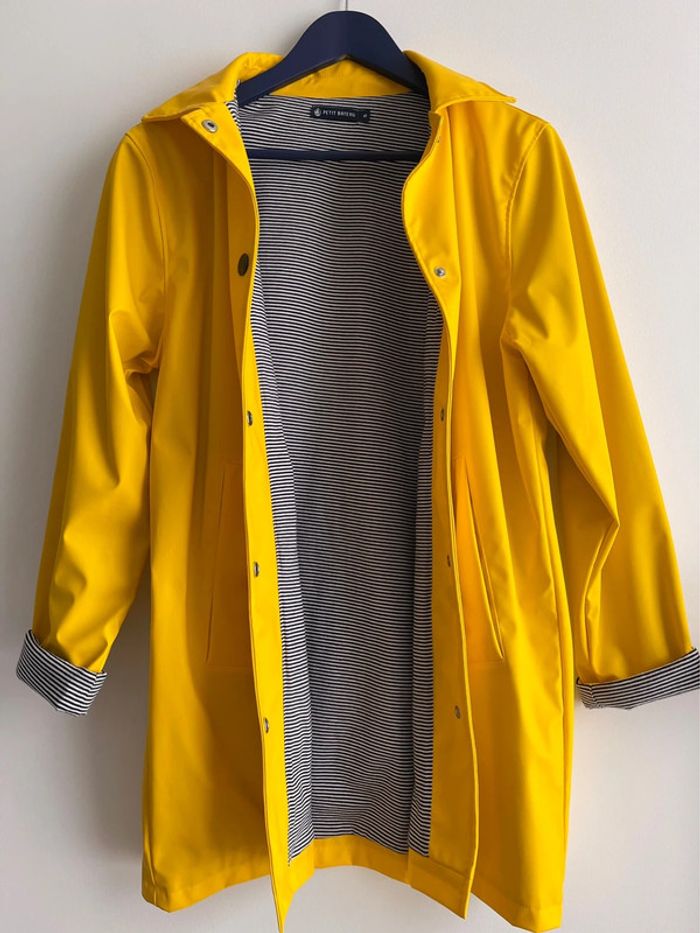 Ciré jaune authentique Petit Bateau état neuf taille S