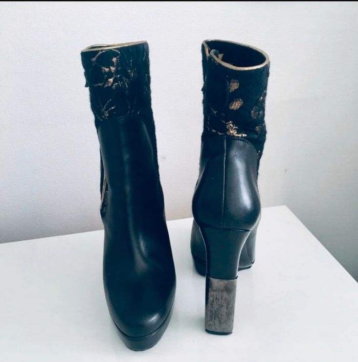 Bottines compensées Lanvin - photo numéro 3