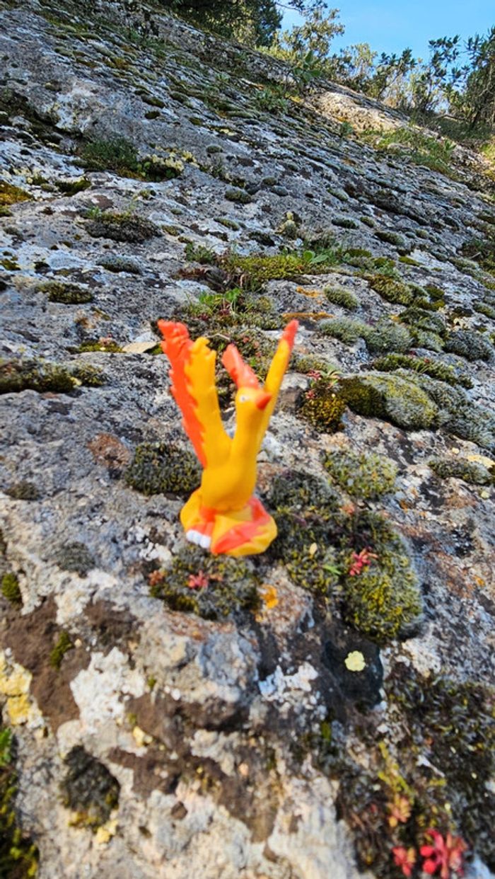 Super figurine Pokemon Nintendo finger puppet Sulfura - photo numéro 3