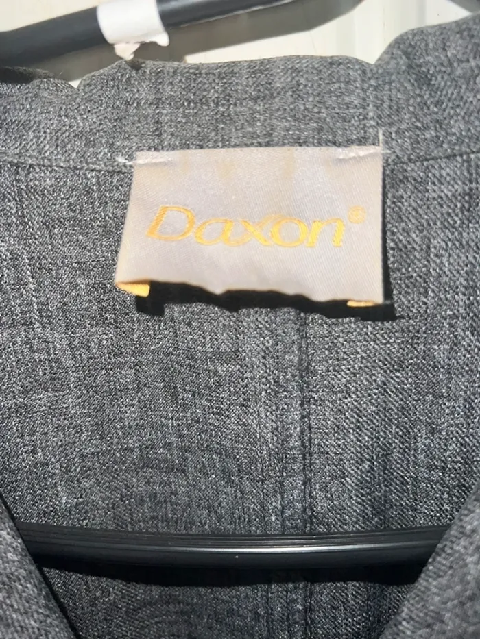 Blazer gris marque Daxon taille 44 - photo numéro 3