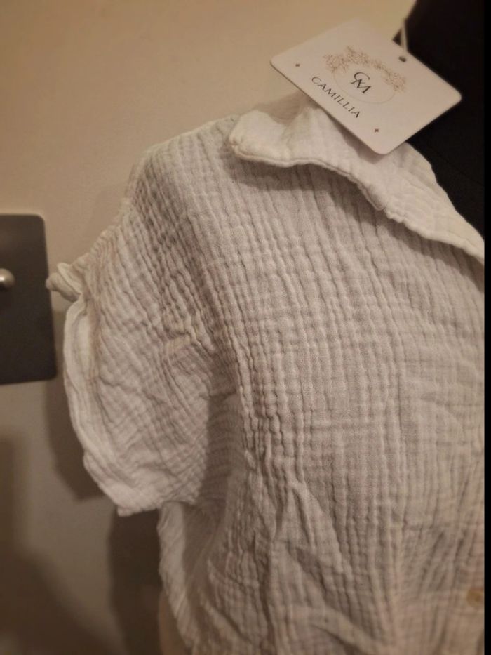 Chemise pour femme taille M Marque camillia neuf avec étiquette - photo numéro 5