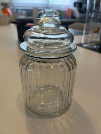 Sucrier en verre