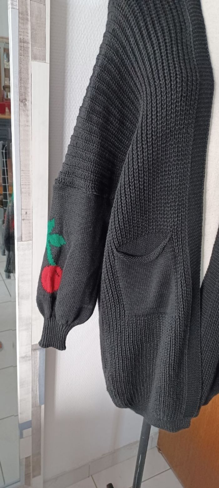 Très joli gilet long femme T U - photo numéro 4