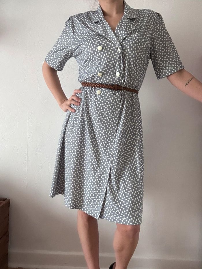 Robe à pois rétro - photo numéro 5