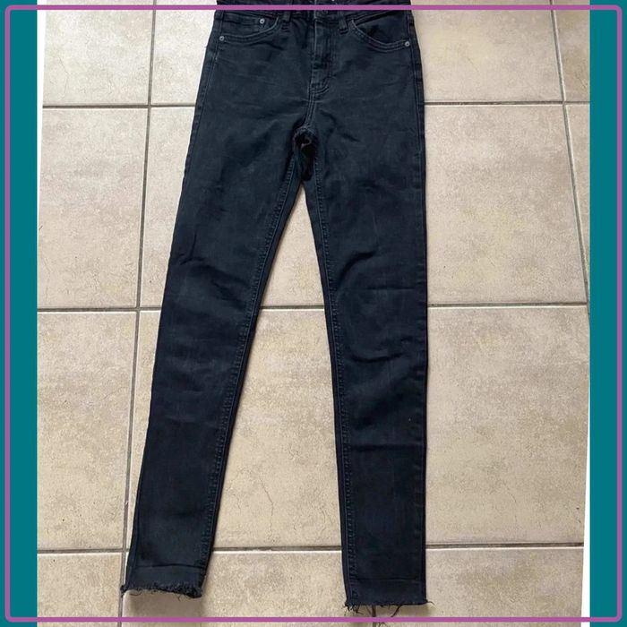 🌟🌟jeans mango denim taille 32 noir 🌟🌟