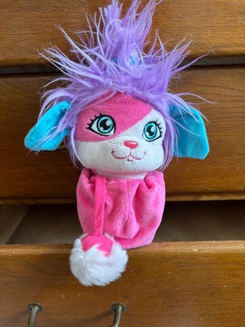 Peluche popples rose