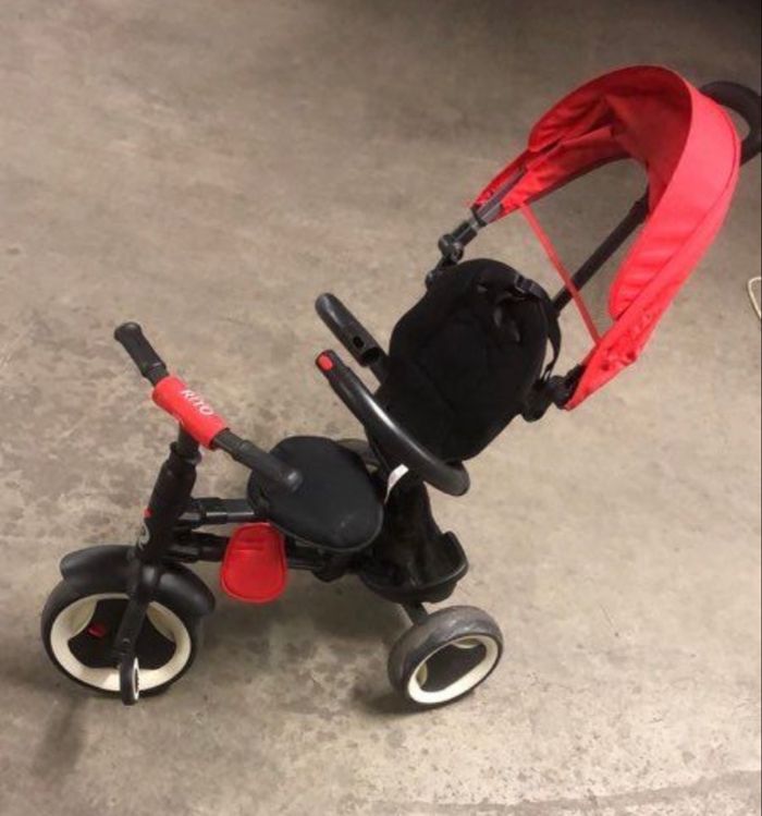 Tricycle évolutif pliable qplay rito