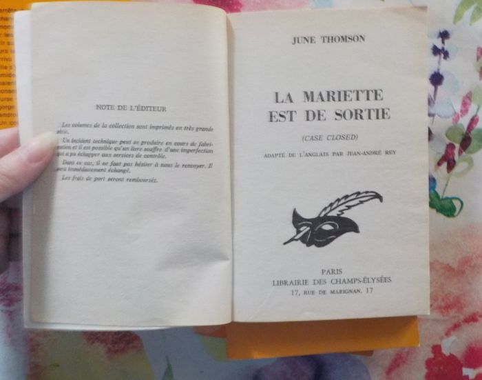 4 LE MASQUE N°1252 1334 1416 1534 - photo numéro 6