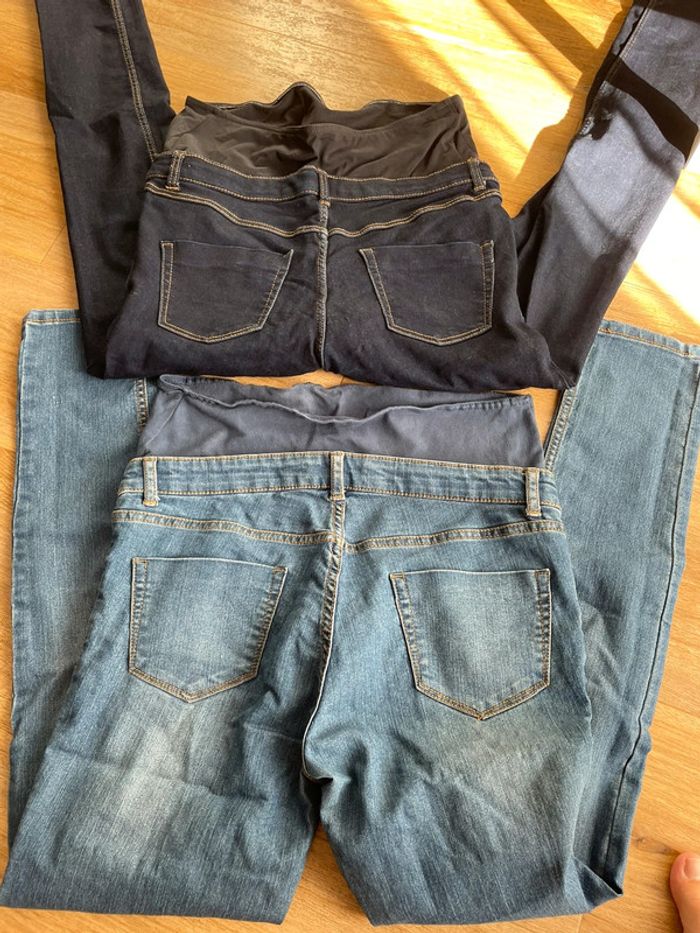 Lot de 2 jeans de grossesse - photo numéro 2