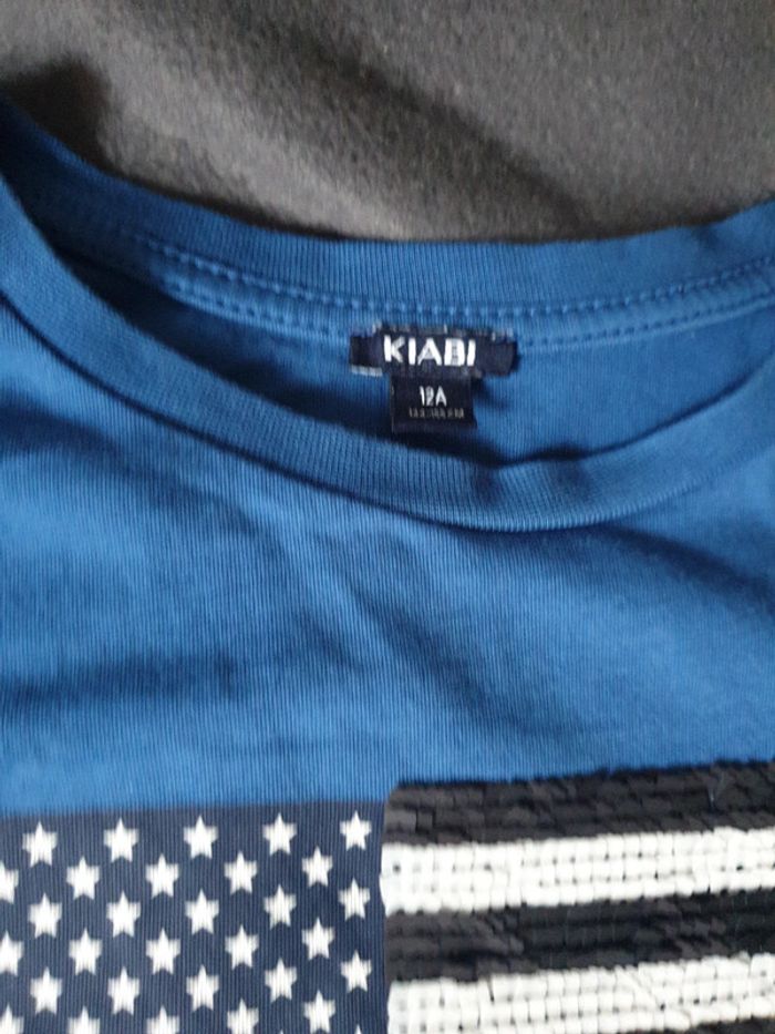 Tee-shirt manches longues garçon Taille 12 ans - photo numéro 4