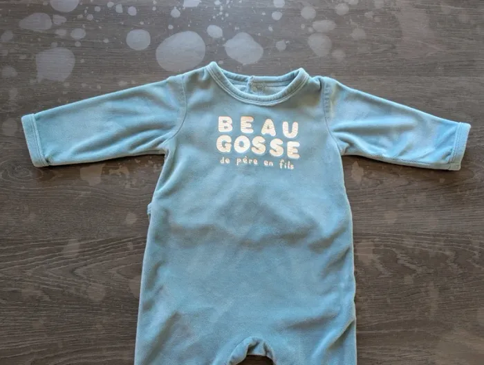 Pyjama beau gosse de père en fils - photo numéro 2