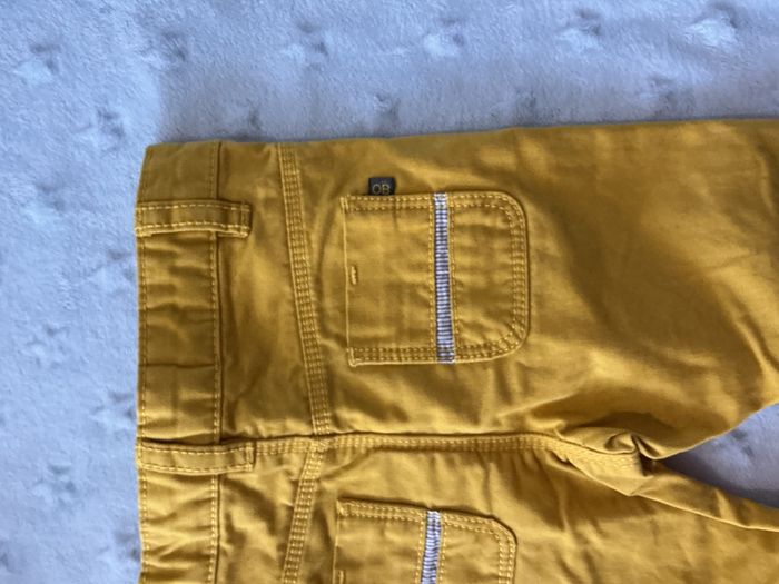 pantalon léger jaune obaibi 6 mois taille réglable - photo numéro 9