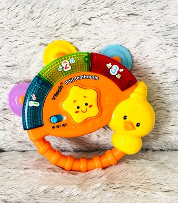 Jouet éveil musical p’tit tambourin Vtech