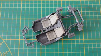 Châssis avec sièges pièce détachée miniature Burago BBurago Bugatti EB110 1991 1/24 #B75